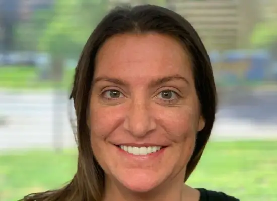 Upper zirconia bridge on dental implants after rehabilitation